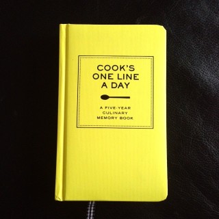 Cook's One Line a Day - 5-jarig dagboek voor Foodies